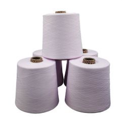 Optical White 100% Polyester Spun Yarn