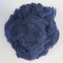 Dope Dyed Dark Blue Polyester Staple Fiber