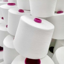 Bleach White 60/2 60/3 Polyester Spun Yarn
